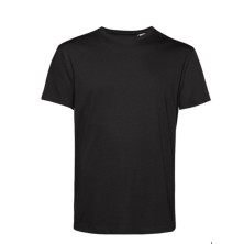 musta luomu puuvillainen t-paita - 4370