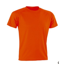 Oranssi puuvillainen t-paita - 4369
